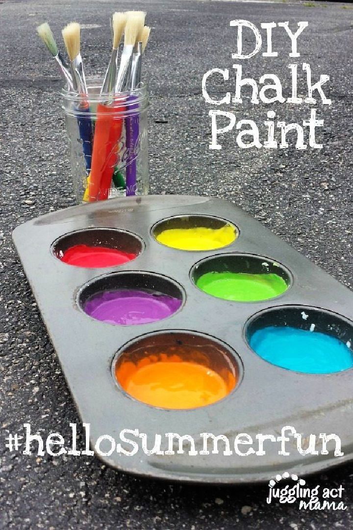 Making Chalk Paint at Home