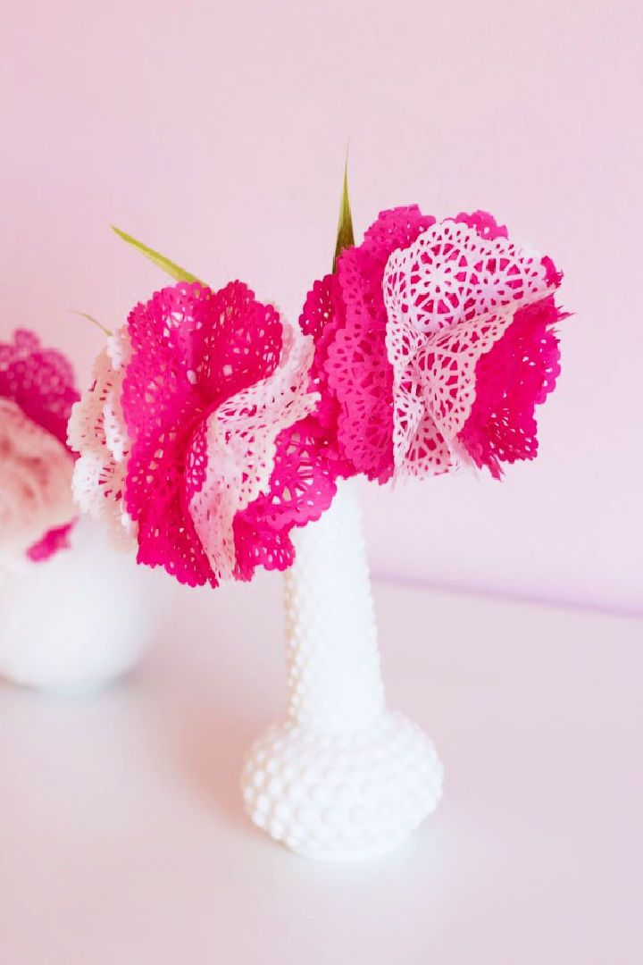 Paper Doily Flowers