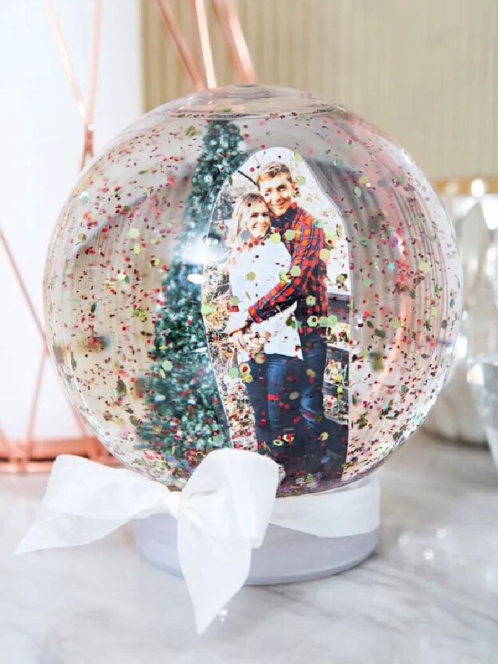 Photo Snow Globes with Canon