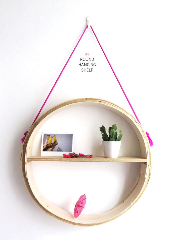 Round Hanging Shelf