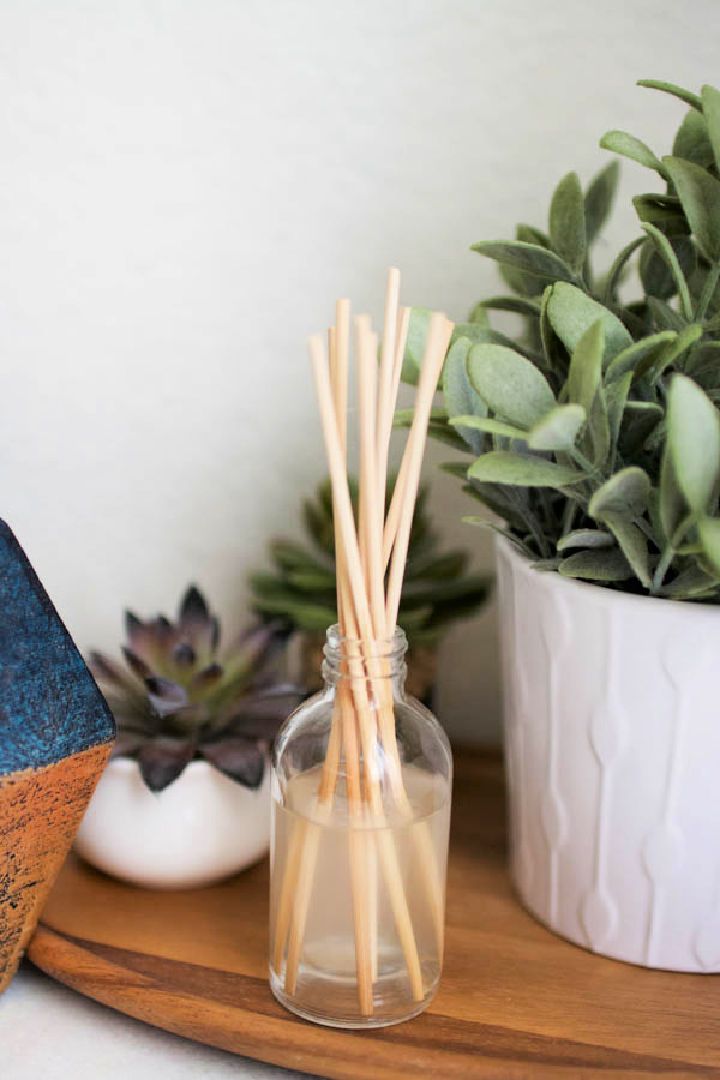 DIY Scent Diffuser with Reeds