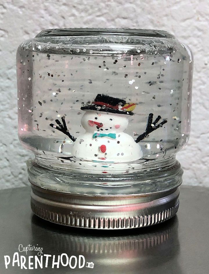 Snow Globe Sensory Jar