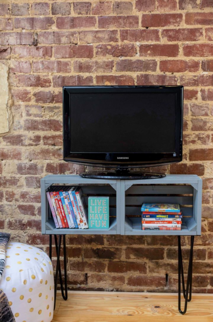 TV Stand Out of Crates