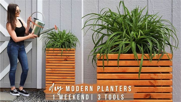 Tall Planter Box With 3 Power Tools