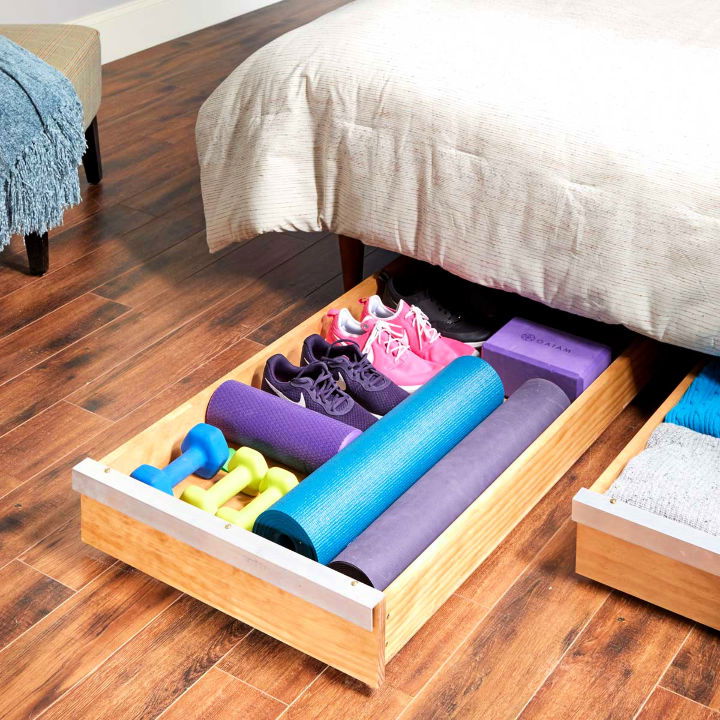 25 DIY Bedroom Storage Ideas to Keep You Organized