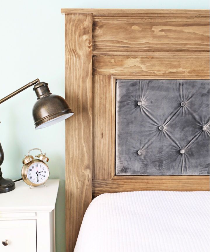 Upholstered Headboard with Wood Frame