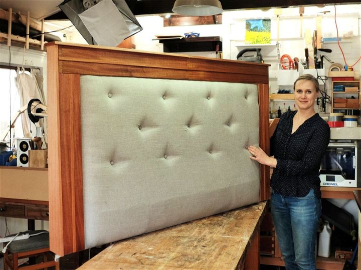 Upholstered Queen Sized Headboard