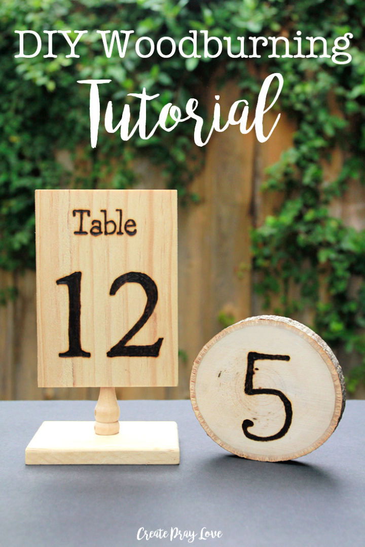 Wedding Table Numbers