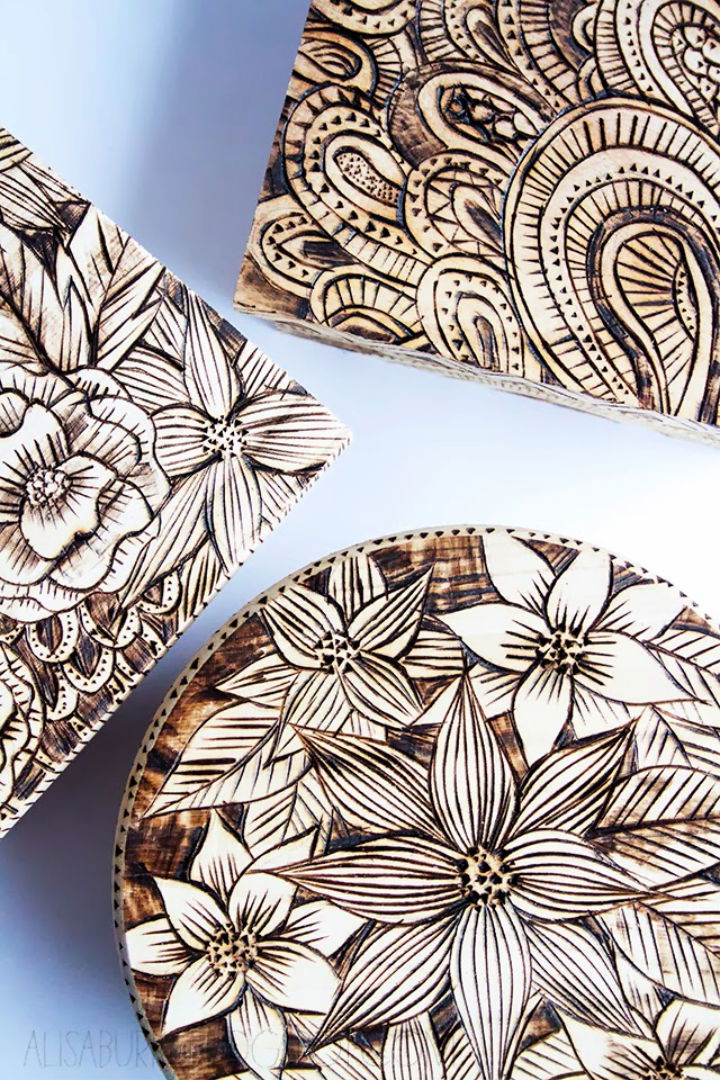 The 22 Most Beautiful Wood Burning Patterns  Pyrography patterns, Wood  burning art, Wood burning stencils