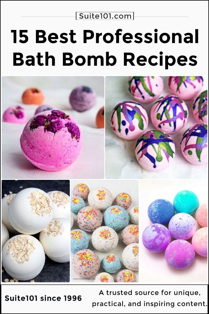 15 best professional bath bomb recipes