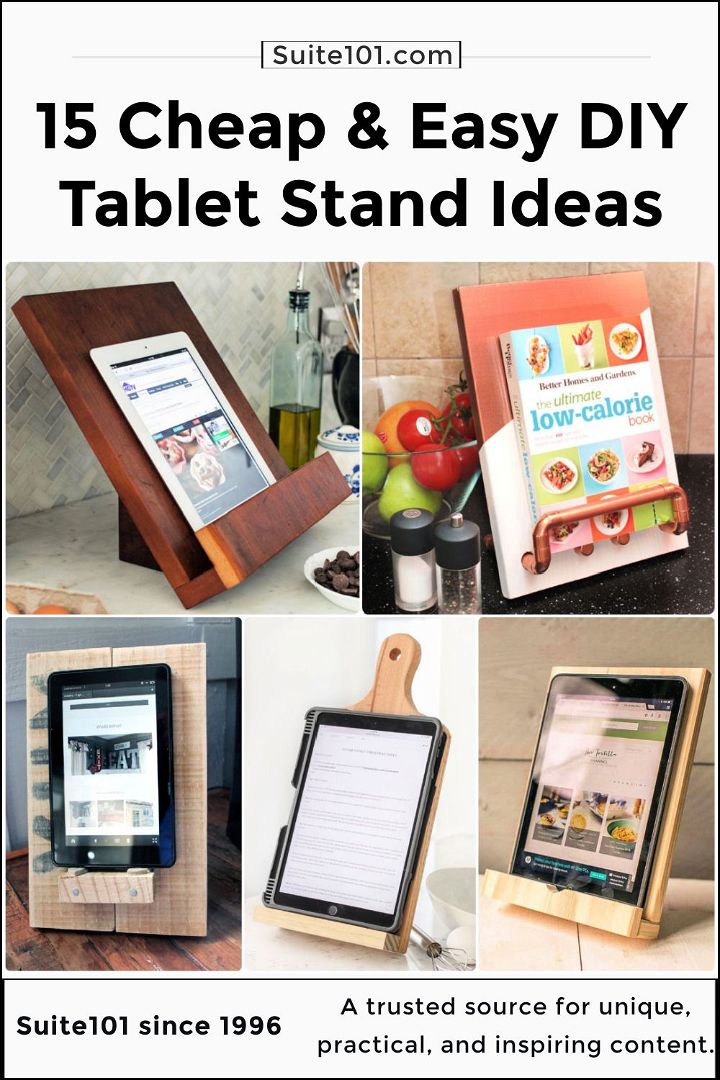 15 diy tablet stand and ipad stand ideas