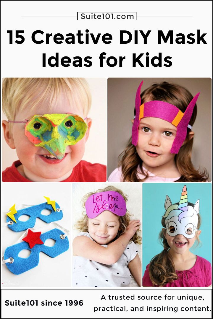 15 fun and creative diy mask ideas for kids