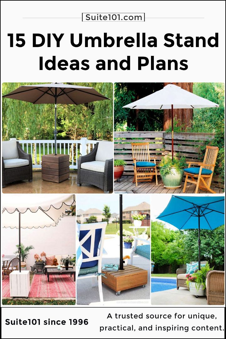15 diy umbrella stand ideas and plans