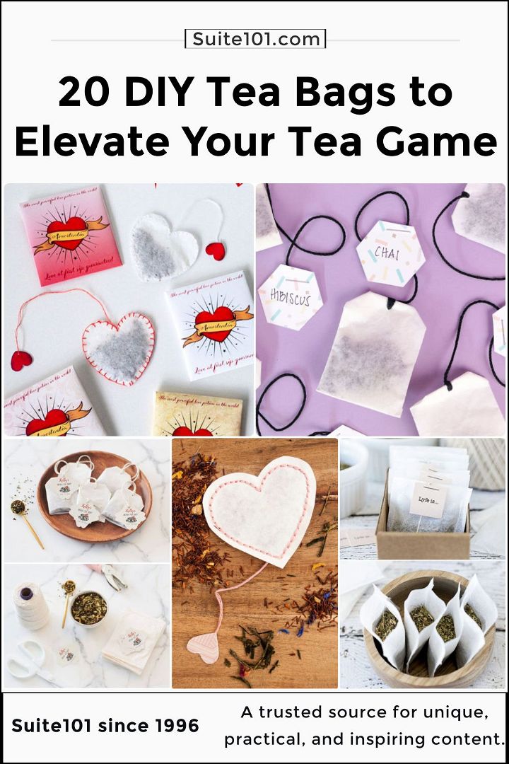 20 diy tea bags to elevate your tea game