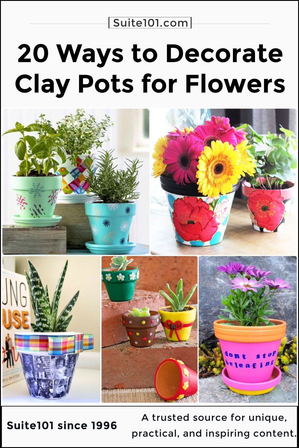 Clay Pot Painting And Decorating Ideas