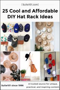 25 DIY Hat Rack Ideas - Clever Hat Organizer Ideas