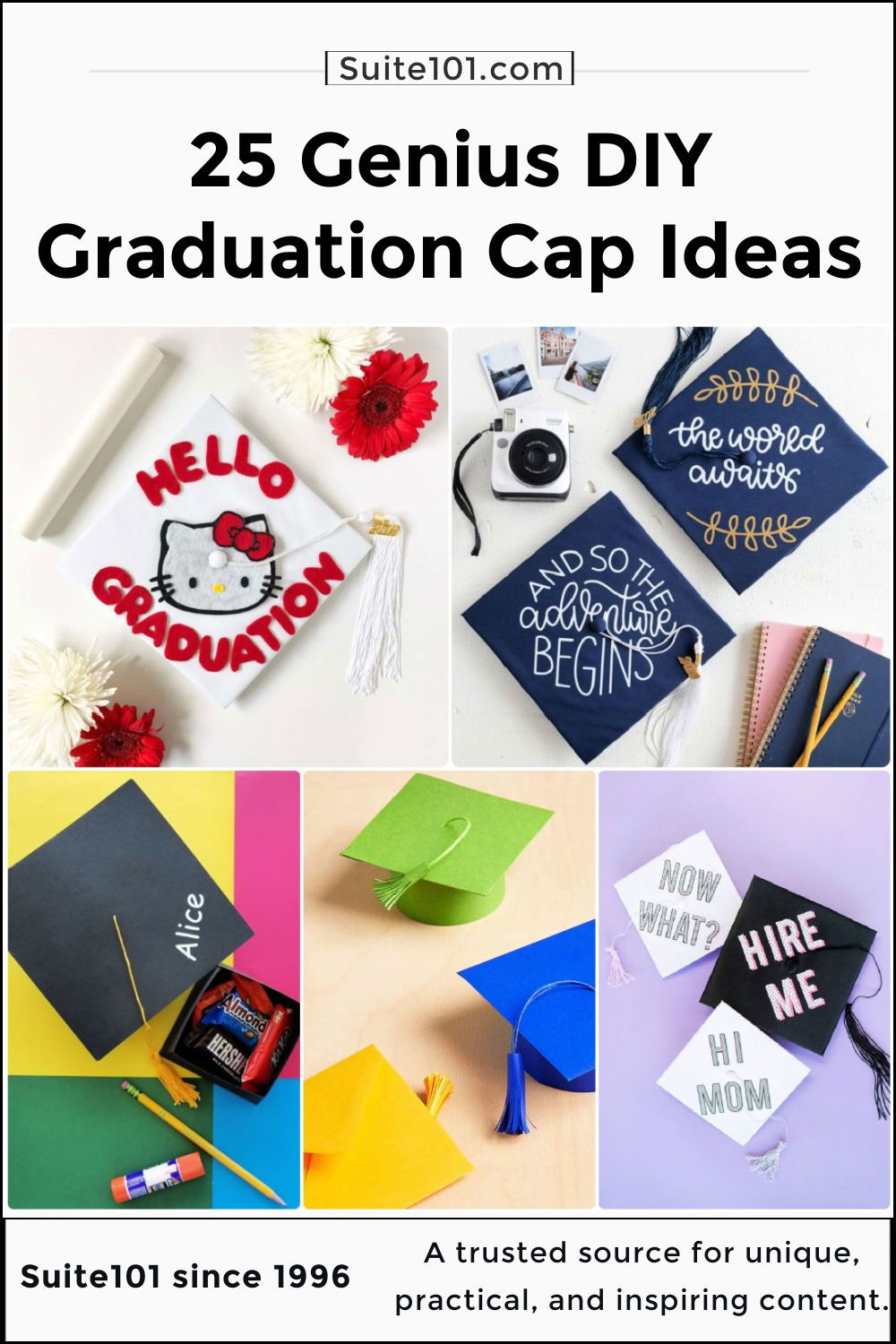 Unique best sale graduation caps