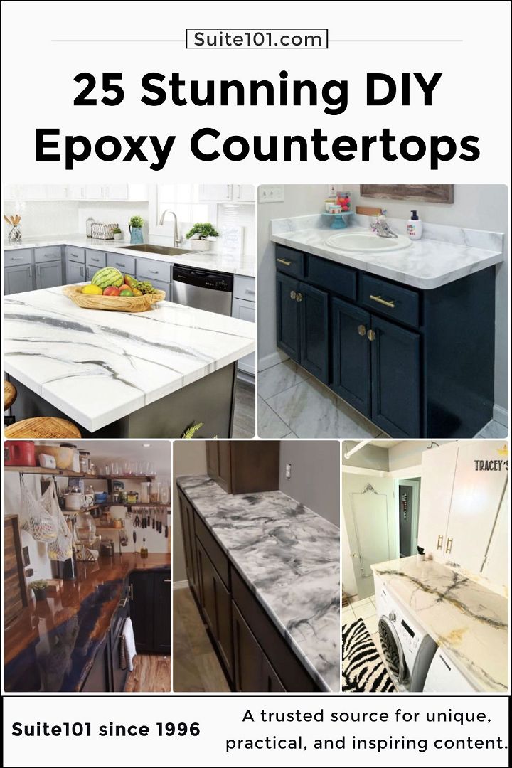 25 stunning diy epoxy countertops