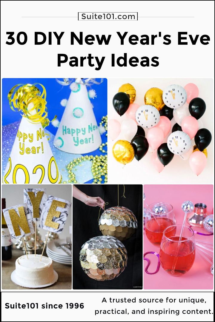 30 Diy New Year s Eve Party Ideas