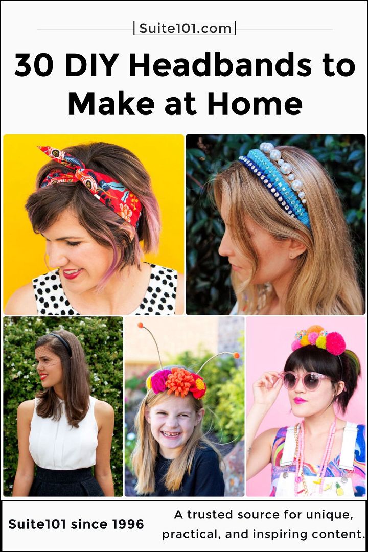 30 diy headbands to make at home