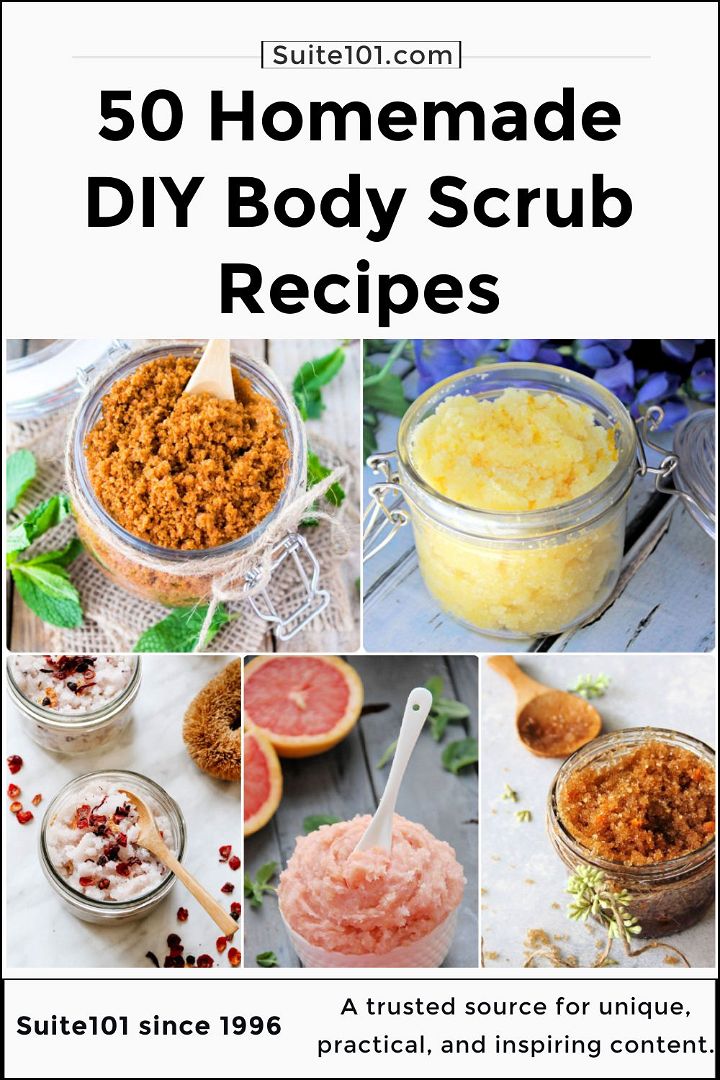 50 homemade diy body scrub recipes