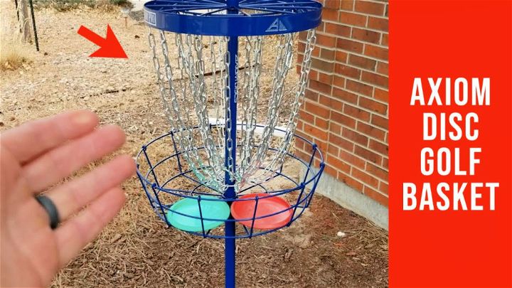 Axiom Disc Golf Basket Setup