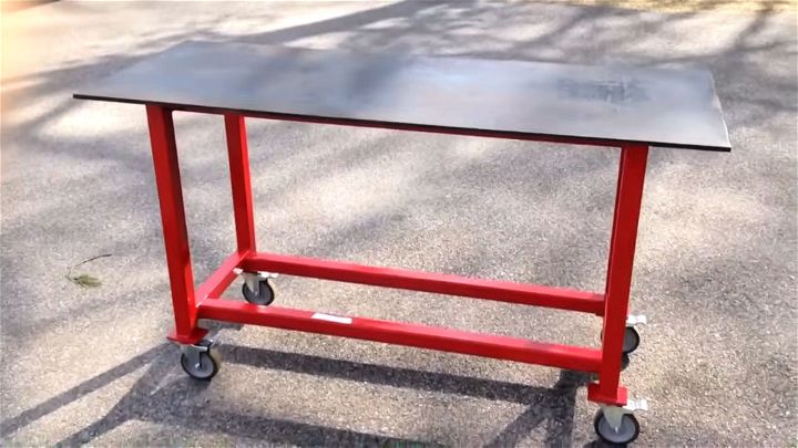 Basic Welding Table From Scrap
