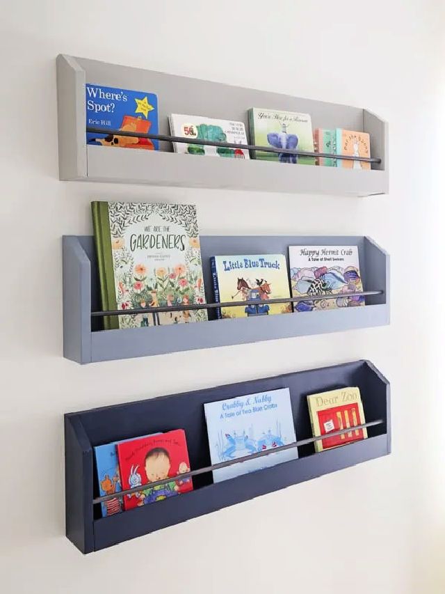 Build a Floating Bookcase for the Wall