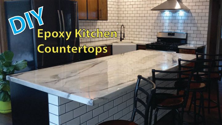 DIY Epoxy Kitchen Countertop