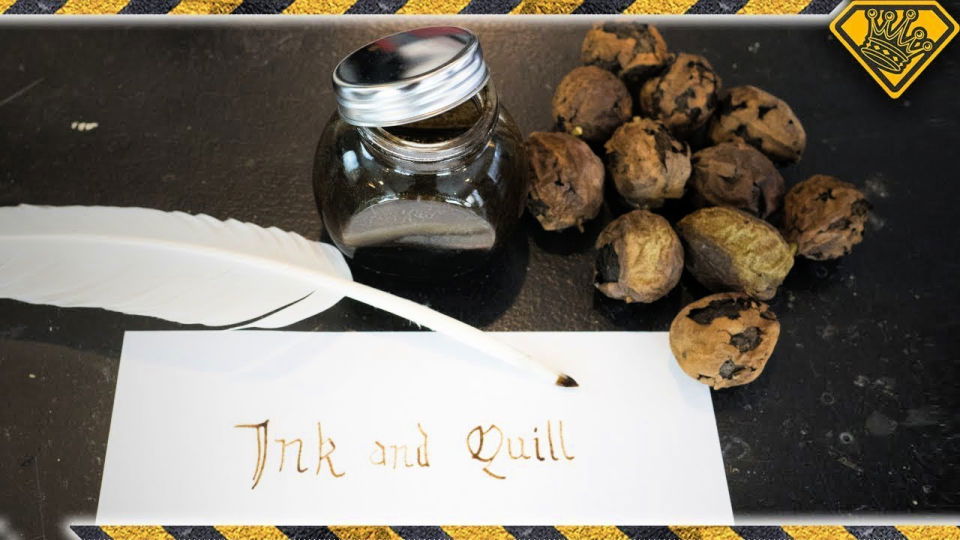 DIY Ink From Walnuts