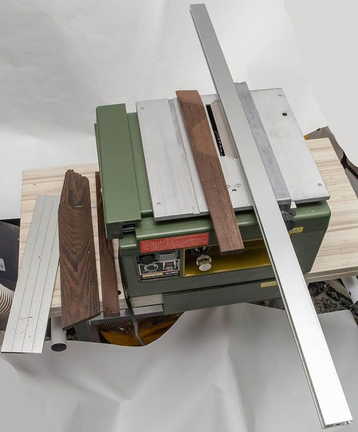 DIY Proxxon Table Saw Fence