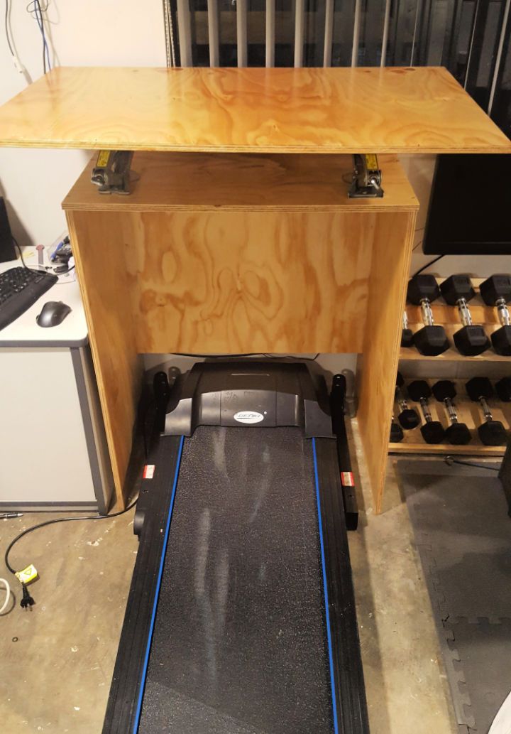 DIY Treadmill Desk on a Budget