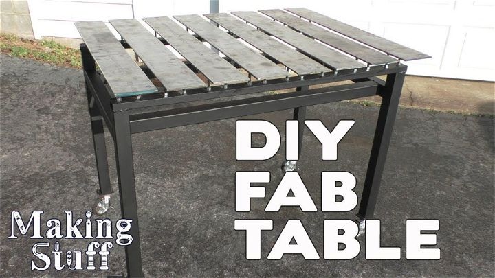 DIY Welding Fabrication Table