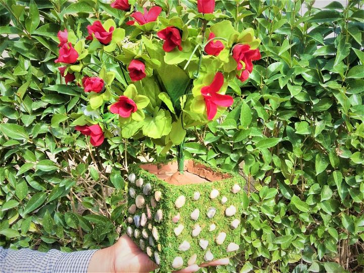 Easy DIY Cardboard Flower Pot