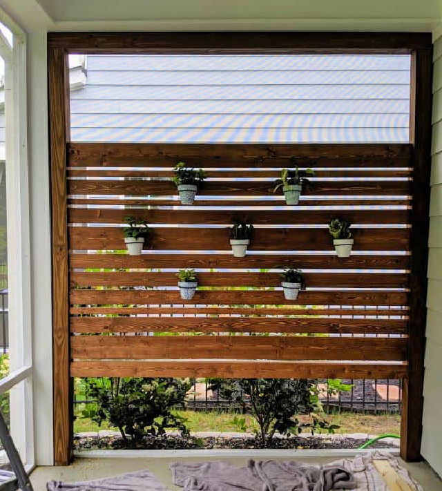 10 DIY Privacy Screen Plans