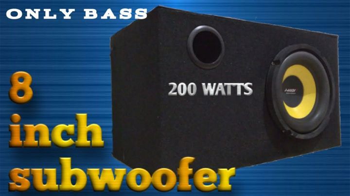 How to Make a 8 Inch Subwoofer Box