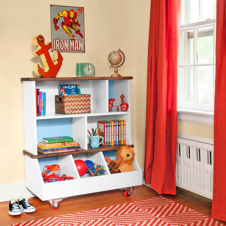 How to Make a Bookcase for Kids