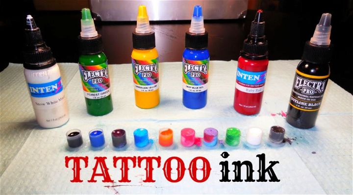 How to Mix Tattoo Ink