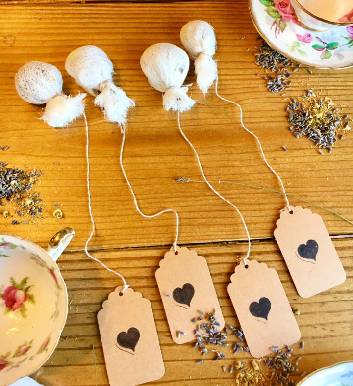 Lavender and Chamomile Tea Filter Bags