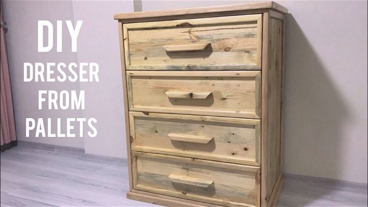 Making a Dresser From Pallets