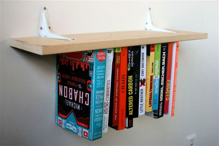 Unique and Small Upside Down Bookshelf