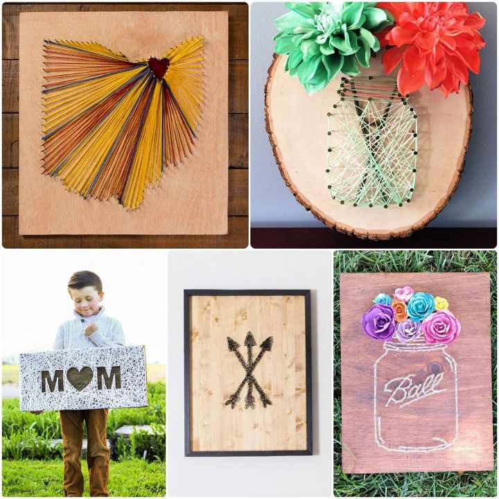 best diy string art projects and ideas
