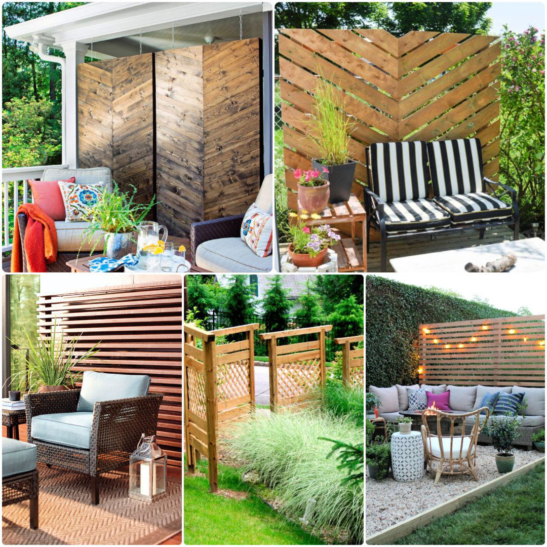 cheap diy outdoor privacy screen ideas