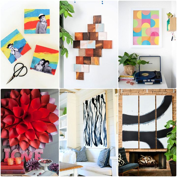 cheap diy wall art ideas to decorate your home