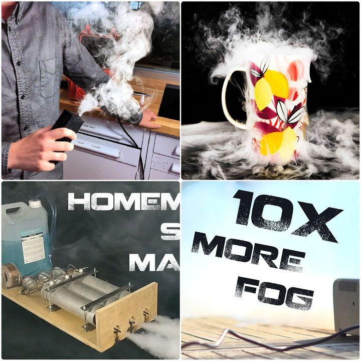 diy fog machine ideas - how to make a fog machine and fog juice