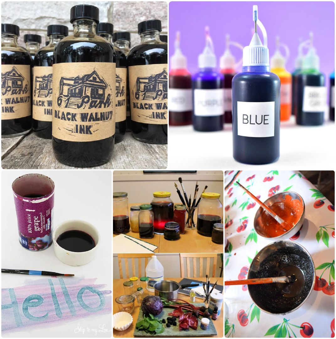 diy ink recipes you can make at home