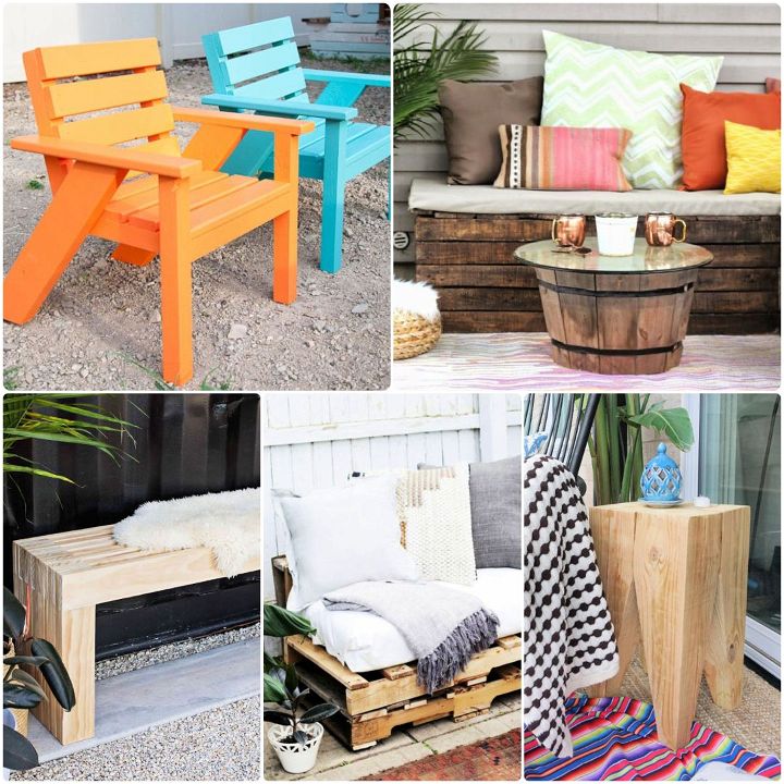 diy patio furniture plans and ideas for cozy outdoor