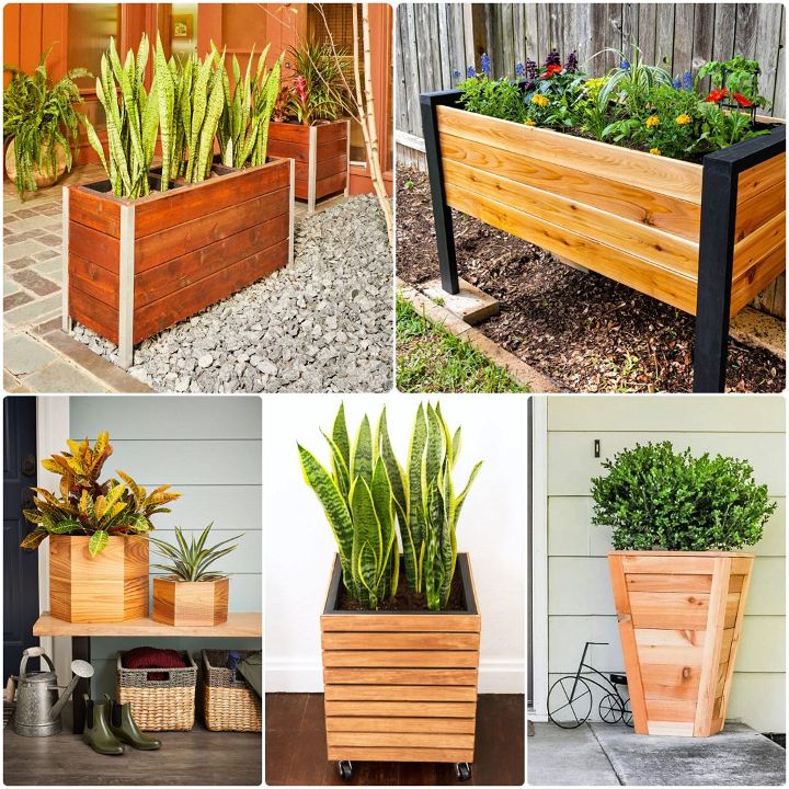 diy planter box ideas and free plans