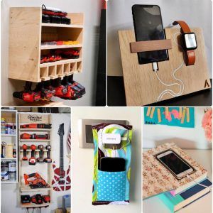easy diy charging station ideas for multiple devices