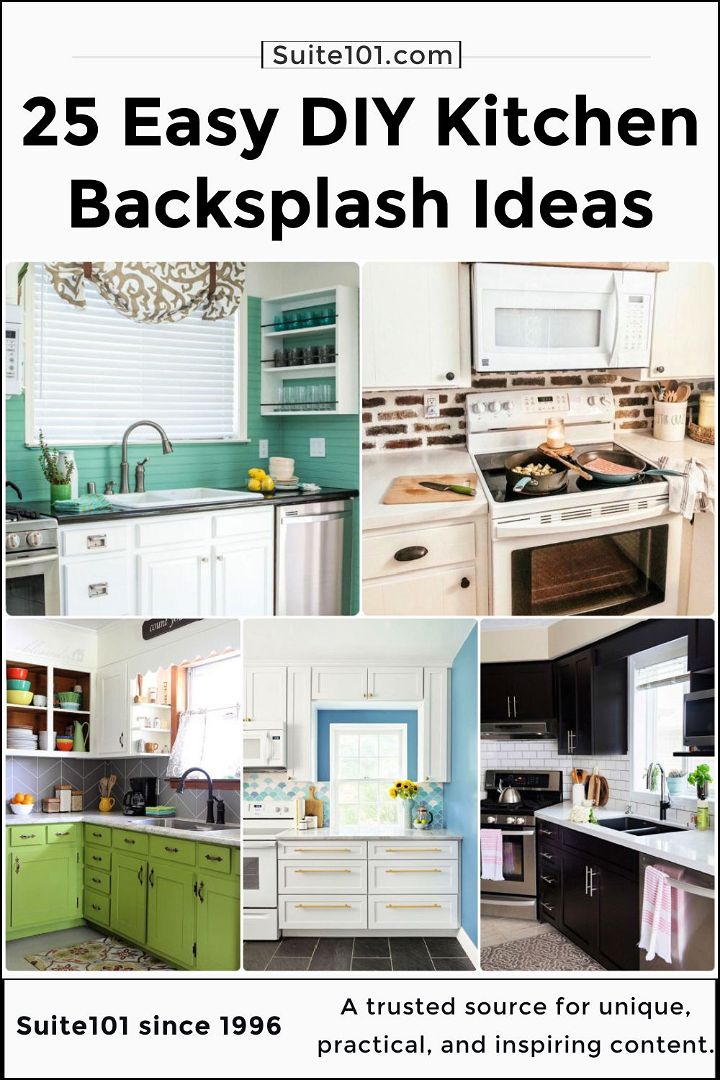 easy diy kitchen backsplash ideas on a cheap budget
